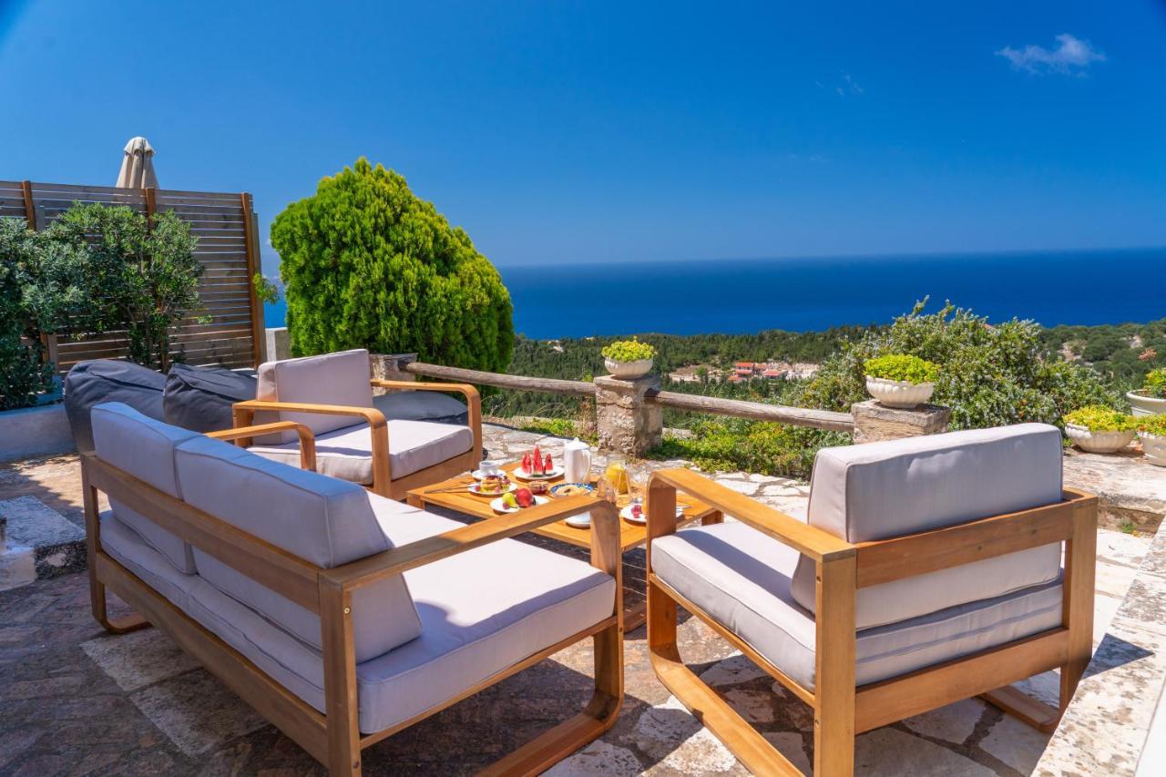 Blue Horizon Cottages Tzamarelata Ngoại thất bức ảnh